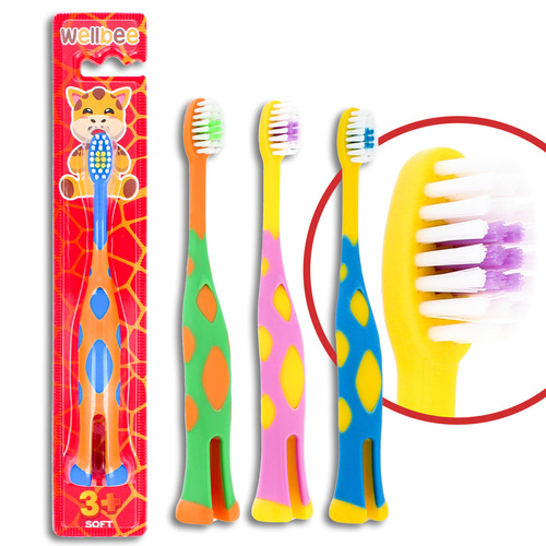 WELLBEE Szczoteczka dla dzieci KIDS(3+) Soft