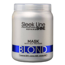 Stapiz Sleek Line Blond Maska do włosów 1000ml