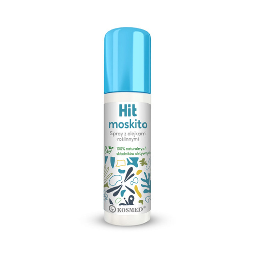 Kosmed HIT moskito spray z naturalnymi olejkami roślinnymi 100 ml