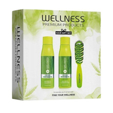 Wellness Intensive zestaw szampon + odżywka + szczotka