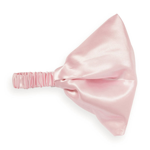 Revolution Haircare Satin Headband Satynowa Opaska do włosów - Pink