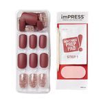 KISS Sztuczne Paznokcie samoprzylepne imPress - KIMM010 (rozmiar M) 1op.(30szt)