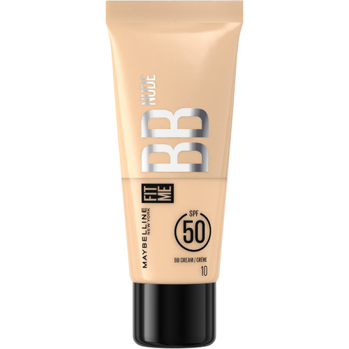MAYBELLINE Fit Me Krem BB Nude SPF50 nr 10 30 ml