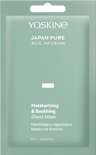 YOSKINE Japan Pure Maska nawilżająco-łagodząca na tkaninie