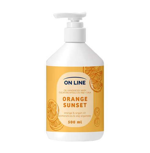 Olejkowe Mydło Pomarańczowe z Olejem Arganowym 500 ml - ON LINE