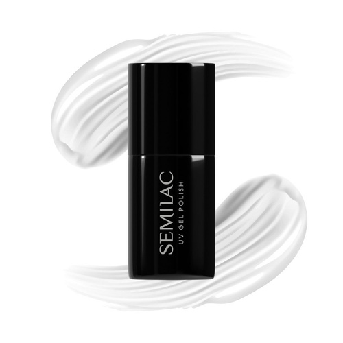SEMILAC Lakier hybrydowy 001 Strong White - 7 ml