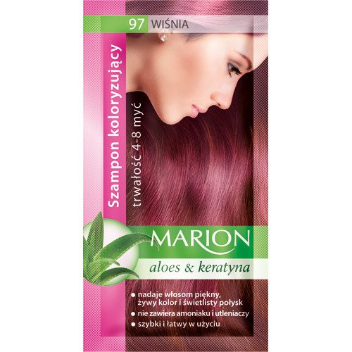 Marion Szampon koloryzujący 4-8 myć nr 97 wiśnia