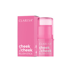 CLARESA Cheek 2 Cheek Kremowy Róż do policzków w sztyfcie nr 01 Candy Pink 6g