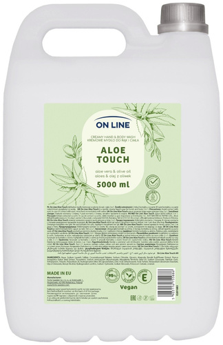 Kremowe mydło do rąk i ciała Aloes & Oliwa z oliwek 5000 ml - ON LINE