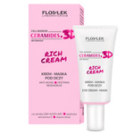 FLOS CERAMIDES 3D RICH CREAM - Krem-Maska Pod Oczy 30ml
