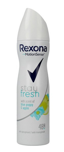 Rexona Stay Fresh Woman Dezodorant spray Blue Poppy & Apple  150ml