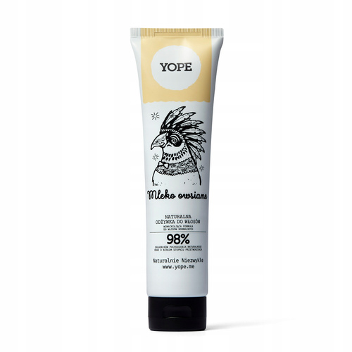YOPE Naturalna Odżywka do włosów Mleko Owsiane 170ml