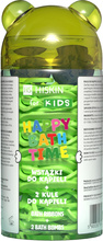 HISKIN for Kids Wstążki do kąpieli + 2 Kule do kąpieli Miś - Happy Bath Time