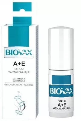 BIOVAX Serum wzmacniające do włosów z witaminami A+E 15 ml