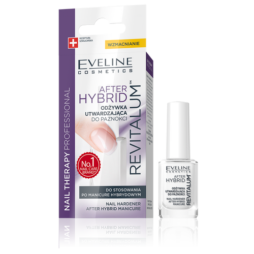 Eveline Nail Therapy Odżywka utwardzająca do paznokci After Hybrid Revitalum  12ml