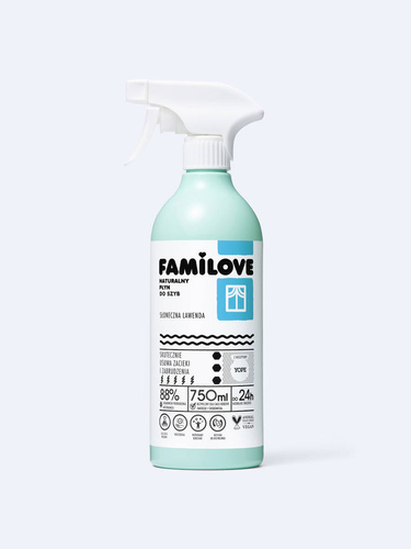 YOPE FAMILOVE Płyn do szyb 750ml