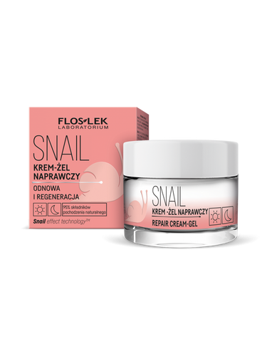 Floslek Snail Krem odbudowujący na dzień i noc  50ml