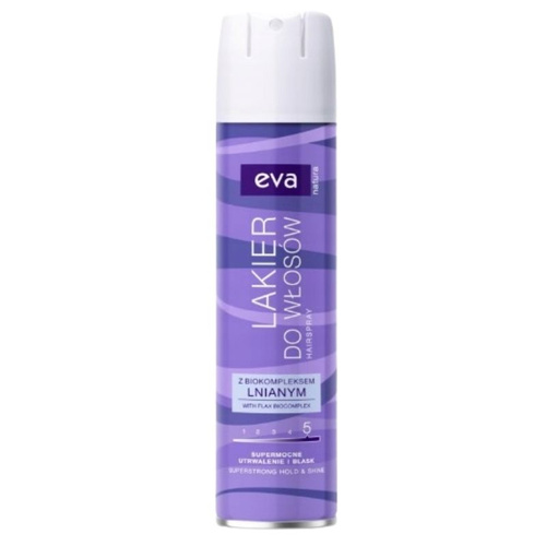 EVA NATURE Super Mocny Lakier do Włosów 500ml