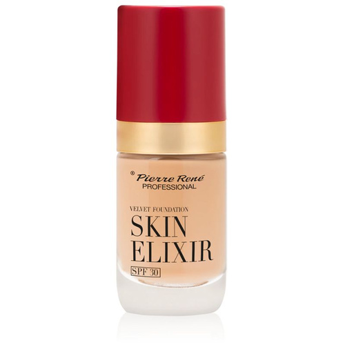 Pierre René Skin Elixir aksamitny podkład SPF 30 04 Warm Nude 25ml