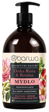 BARWA Mydło w Płynie Regenerujące Dzika Róża z Betainą
