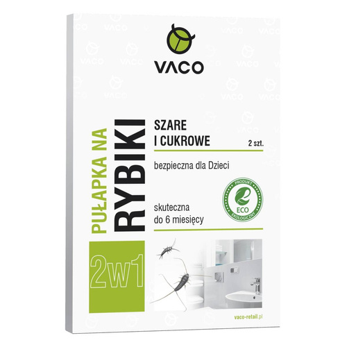 VACO ECO Pułapka na rybiki szare i cukrowe 2w1-2szt.