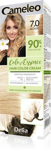 DELIA COSMETICS Cameleo Color Essence Krem koloryzujący nr 7.0 - blonde