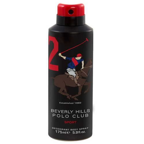 Beverly Hills Polo Club 2 Deo spray dla mężczyzn 175 ml