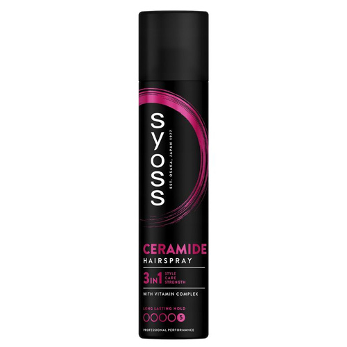 Schwarzkopf Syoss Ceramide Complex Lakier do włosów maga mocny  300ml