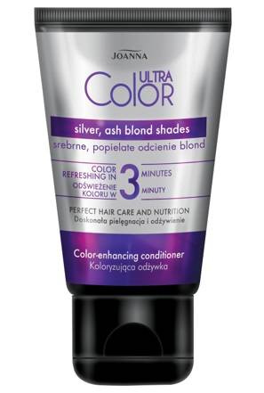 Joanna Ultra Color Koloryzująca Odżywka do włosów 3-minutowa - srebrne i popielate odcienie blond 100g