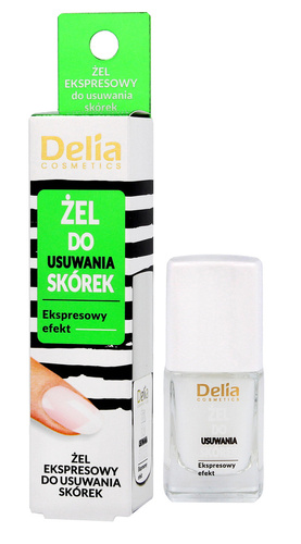 Delia Cosmetics Żel ekspresowy do usuwania skórek  11ml