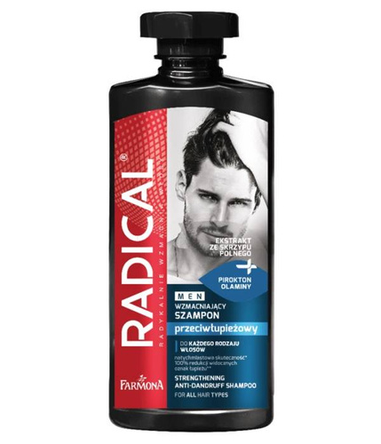 Farmona Radical Men Szampon wzmacniający przeciwłupieżowy dla mężczyzn  400ml