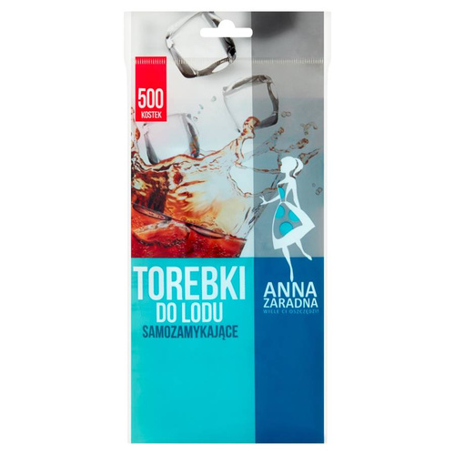 ANNA ZARADNA Torebki samozamykające do lodu-500 kulek