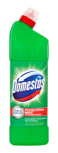 Domestos Przedłużona Moc Płyn do WC oczyszczająco-dezynfekujący Pine Fresh 1000ml