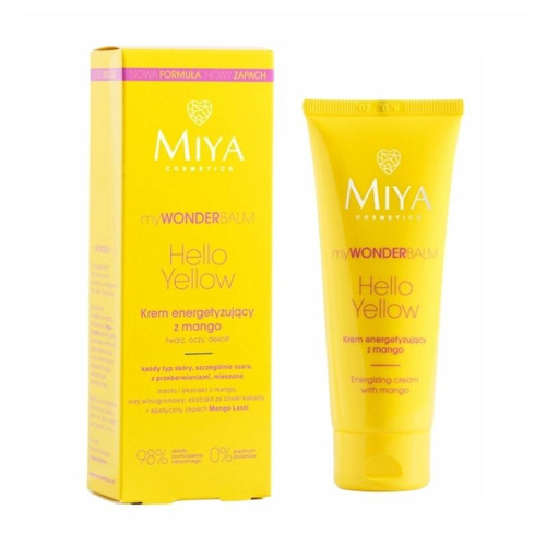 Miya myWONDERBALM  Krem energetyzujący Hello Yellow z mango 75 ml