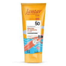 Jantar Sun Bursztynowe Mleczko do opalania do ciała SPF50  200ml