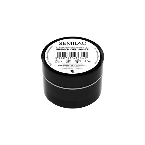 Semilac Żel Budujący French Gel White 15 g