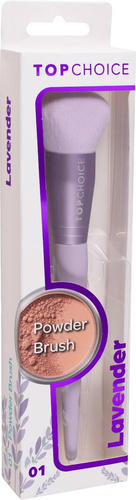 Top Choice Pędzel do Pudru Lavender 01