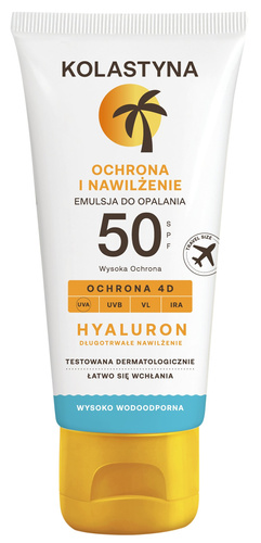 KOLASTYNA Emulsja do opalania SPF50+ - Ochrona i nawilżenie 80 ml