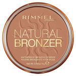 Rimmel Natural Bronzer – efekt opalonej skóry z lekkim rozświetleniem 002 Sunbronze