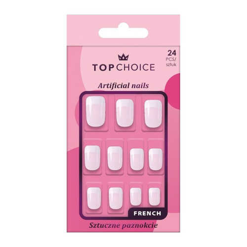 TOP CHOICE Sztuczne paznokcie 78415