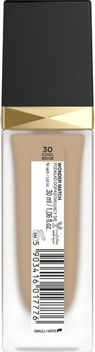 Eveline Wonder Match Podkład dopasowujący się do cery nr 30 Cool Beige  30ml