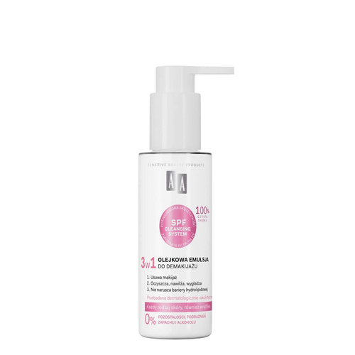 AA Pure Derma Olejkowa emulsja do demakijażu 3w1 150 ml