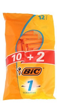 Bic Maszynka do golenia BIC 1 Sensitive-12szt