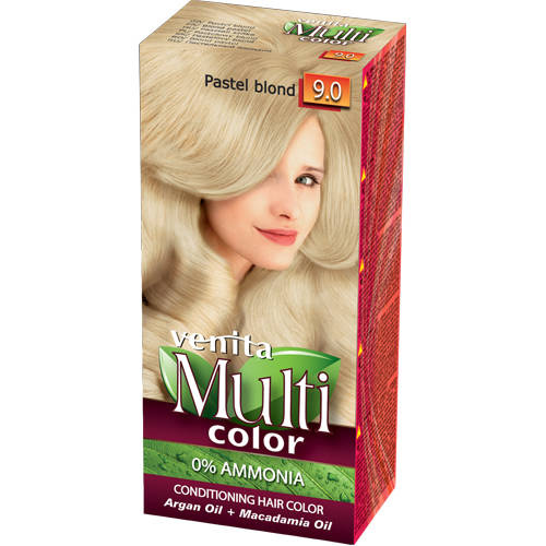 VENITA Farba do włosów bez amoniaku Multi Color - 9.0 Pastel Blond