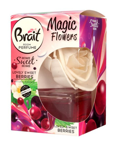 Brait Magic Flower Dekoracyjny Odświeżacz powietrza Lovely Sweet Berries  75ml