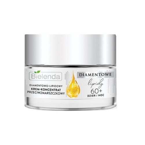 Bielenda Diamentowe Lipidy 60+ Diamentowo-Lipidowy Krem - koncentrat przeciwzmarszczkowy na dzień i noc 50ml