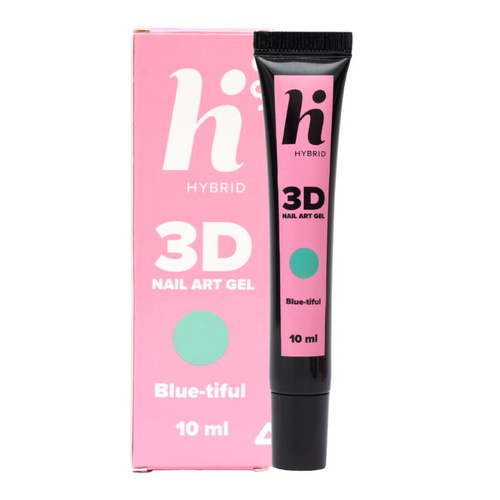 HI HYBRID Żel do Zdobień 3D Blue-tiful 10 ml