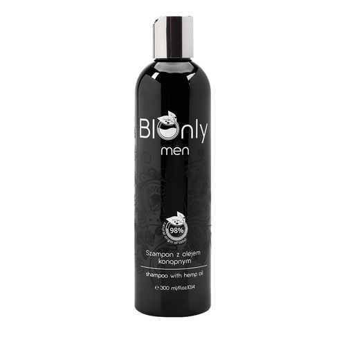 BIOnly Men Szampon z Olejem Konopnym 300ml