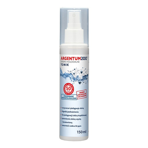 AURA HERBALS Srebro Koloidalne 50 ppm Argentum200 aerozol 150 ml