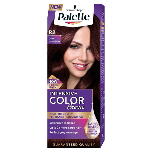 Palette Intensive Color Creme Krem koloryzujący nr R2-ciemny mahoń